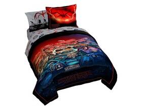 Netflix/jay Franco 032281438586 Stranger Things 7-piece Queen Comforter Bed Set. Super Soft And Cozy