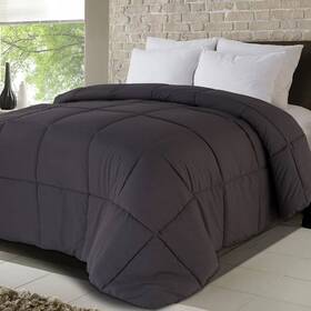 82545154 Never Down Full/queen Alternative Comforter Dark Gray -