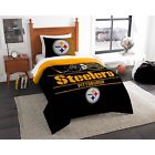 Nf4802 Nfl Pittsburgh Steelers Draft Bedding Comforter Set Home Multiple Sizes