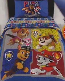 Nickelodeon Paw Patrol Gangs All Here 2 Piece Comforter Set Twin Full Reversible