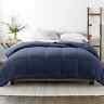 Nl-comf-q-na Noble Linens Queen Size Feather Comforter Goose Down 842933104253
