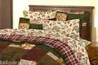 Northcrest Timber Point Complete Bed Ensemble Moose Cabin Lodge Hunter Full New 665721081143
