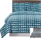 Norwich-4pc-dvt Royal Tradition Cotton Contemporary Printed Modern Norwich Comforter Duvet Cover