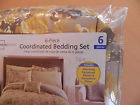 Nwt-mainstay-6 Piece Txl-twin Bedding Coordinated Set-t
