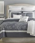 O1716 Set King Comforter Gray Pastille Piece 10 Cream