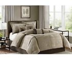 O504268 Comforter Set Queen Brown Linen
