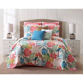 Oceanfront Resort 783048019318 Coco Paradise Quilt Set Twin Xl Multi 2