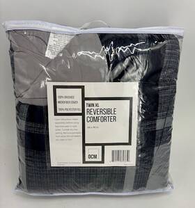 Ocm 840171853650 Twin Xl Reversible Comforter 66x90 Inches