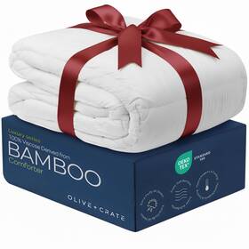 Olive Crate 354967002531 100% Cooling Bamboo Comforter From Viscose - Twin Xl Size Hyp