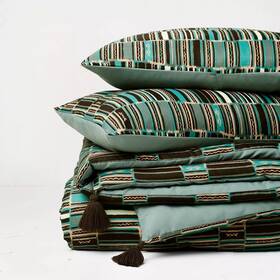 86507835 Opalhouse Designed With Jungalow Full/queen Sun In The Water Comforter And Sham Set Teal