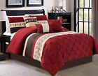 P-os-21036-burg-calk Luxlen 7 Piece Bed