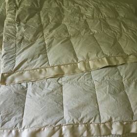 Pacific Coast 025521405615 Northern Nights Full Comforter Down Ivory Cream Satin Edge 80x96