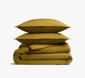 94205802 Parachute Full/queen Relaxed Linen Duvet Cover And Sham Set Absinthe -