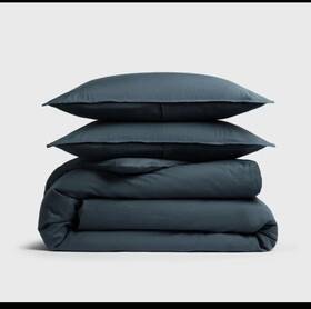 94205851 Parachute King/california King Relaxed Linen Duvet Cover And Sham Set Cove -