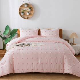 Paxrac 779605561024 Pink Twin/twin Xl Comforter Set 68x90 Inches 2 Pieces Soft Cotton Lightweight
