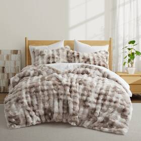 Peace Nest 717839334724 Dual-side Fluffy Soft Comforter Set Winter Plush Fuzzy