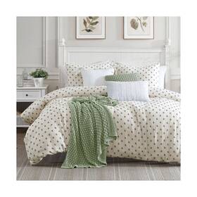 2d6125c3mu Peri Home 100% Cotton 3-piece Comforter And Sham Set Full/queen Multi Block