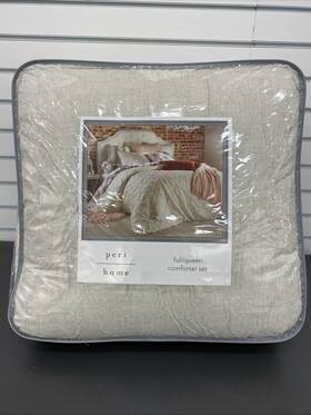 88115609 Peri Home 3pc Full/queen Comforter Set Beige