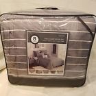 Phc27017 Roadtrip Gray Stripe Comforter Set King 490602632783