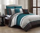 Phy-8cs-king-gh-bl Avondale Manor Piece Phyllis Embossed King Blue 868339000951