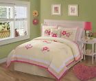 Qs2776fq-2300 Piece Quilt 3 Queen World Cotton Golden Set Trail Pillow Full Sham
