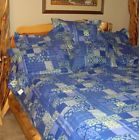 87077 Pillow 102x90 Comforter Patchwork Set King Country 6 Piece 7 Queen Size Shams