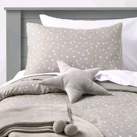 80774452 Pillowfort 5pc Full/queen Star Value Multi-piece Bedding Set Gray -