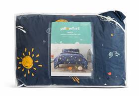 80775233 Pillowfort Space Kids Comforter Set Full Queen Cotton Target Blue New In Bag