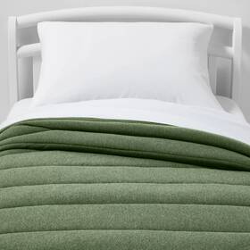 81317264 Pillowfort Toddler Channel Jersey Toddlers 58 Inch X 42 Comforter Green