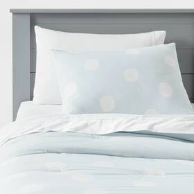 86702765 Pillowfort New Twin Scatter Dot Kids Comforter Set Blue
