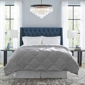 Pointehaven 810001155339 Down Alternative Diamond Quilted Oversized Comforter