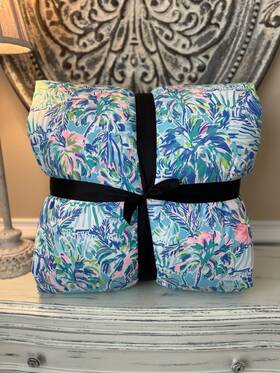 1684420 Pottery Barn Teen Lilly Pulitzer Pineapple Party Twin/twin Xl Comforter Nwot Ob