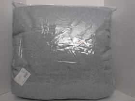 2502004 Pottery Barn Belgian Flax Linen Comforter Full Queen Mineral Blue New