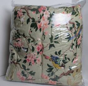 2505203 Pottery Barn Nola Songbird Comforter King/cal.king Green New