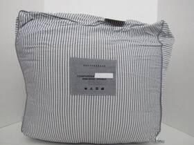 3445792 Pottery Barn Silas Reversible Striped Cotton Comforter Twin/twinxl Denim Bl New 3445792 Pottery Barn Silas Reversible Striped Cotton Comforter Twin/twinxl Denim Bl New
