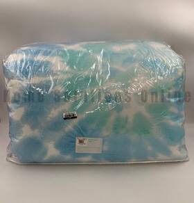 3761365 Pottery Barn Teen Swell Tie Dye Percale Comforter Pink Multi Full Queen #z1304