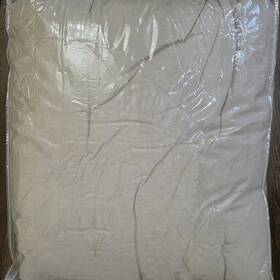 4317104 Pottery Barn Dream Brushed Cotton Comforter Yarn Dyed Flax King New