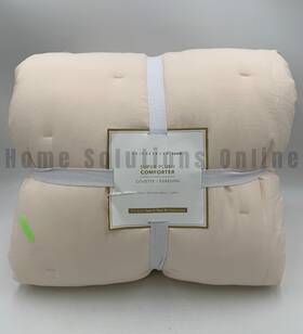 4954282 Pottery Barn Teen Super Plush Comforter Dusty Pink Twin #u1038 Read