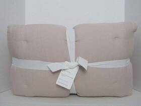 5114617 Pottery Barn Belgian Flax Linen Comforter Twin/twin Xl Nwt