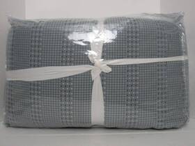 7015798 Pottery Barn Honeycomb Cotton Comforter Twin/twinxl Chambray New 7015798 Pottery Barn Honeycomb Cotton Comforter Twin/twinxl Chambray New