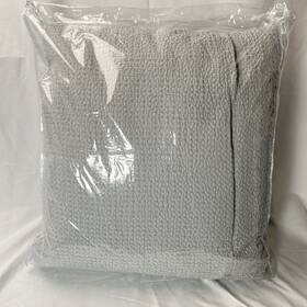 7252044 Pottery Barn New Vintage Washed Cotton/linen Comforter Full/queen Cloud Blue