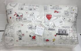 9490844 Pottery Barn Peanuts Happy Valentines Love Charlie Brown King Bed Comforter Mark
