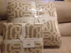 4045688 Pottery Comforter Sham Neutral Quilt Pb Barn King 1 Cal Terri Trellis Geometric