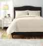 Q470003k Comforter Ashley Stitched Set White King