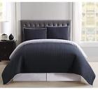 Qs1684bgtx-2300 Truly Soft Everyday Reversible Quilt And Sham Mini 783048999917