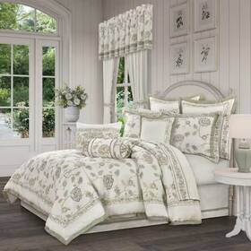 Queen Street New York 744110819977 Flaire 4-pieces Polyester King Comforter Set