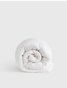 71194 Quince Nwot Goose Down Comforter King /cal Cotton Insert All Season
