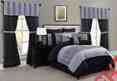 Qw283 Amari 30 Bedding Reversible Queen Set Comforter Sheet Piece Pillow Super