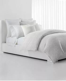 Ralph Lauren 600932781001 500 Emilia Full/queen Comforter Set 2 Sham Grey Nwt