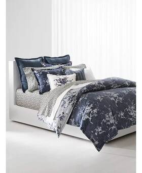 Ralph Lauren 886087377682 Eva Botanical Reversible 3-pc. Comforter Set Full/queen 420